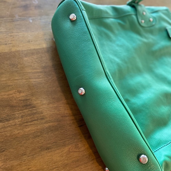 Marc Jacobs Green Leather Stella Tote - Picture 6 of 9